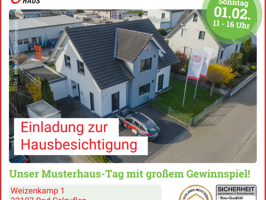 Einfamilienhaus zum Kauf provisionsfrei 310.990 € 6 Zimmer 162,4 m² 470 m² Grundstück Weizenkamp 1 Werl-Aspe Bad Salzuflen 32107
