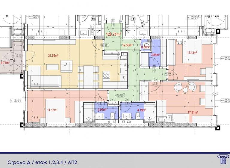 Studio zum Kauf 207.718 € 4 Zimmer 148,4 m² Burgas