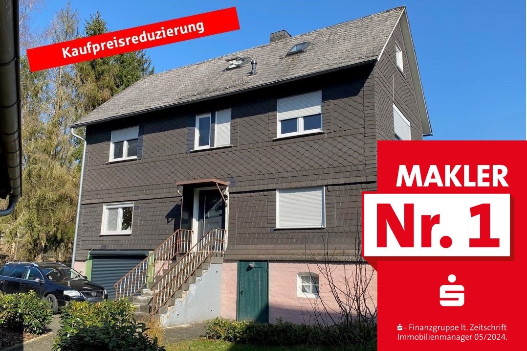 Mehrfamilienhaus zum Kauf 249.000 € 8 Zimmer 180 m²<br/>Wohnfläche 423 m²<br/>Grundstück ab sofort<br/>Verfügbarkeit Fischelbach Bad Laasphe 57334