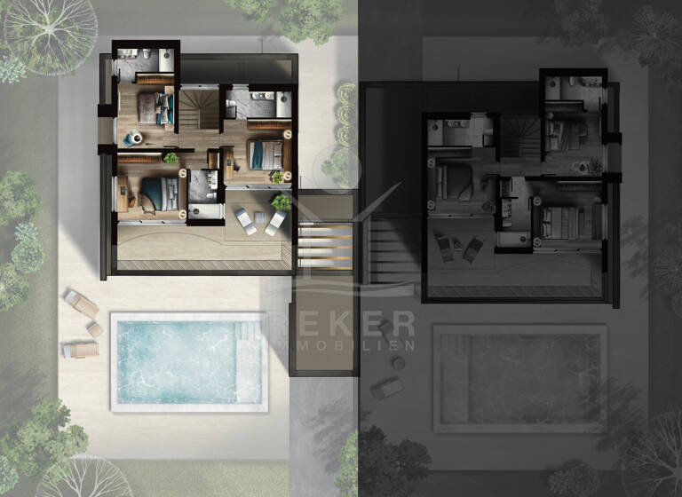 Doppelhaushälfte zum Kauf - Erstbezug 895.000 € 5 Zimmer 290 m² 617 m² Grundstück Porec