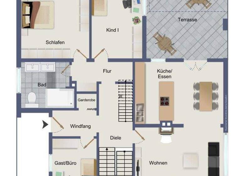 Einfamilienhaus zum Kauf 619.000 € 6 Zimmer 160 m² 1.032 m² Grundstück Obernburg Obernburg am Main 63785