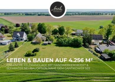 Einfamilienhaus zum Kauf 189.000 € 3 Zimmer 120 m² 4.256 m² Grundstück Mechow Kyritz 16866
