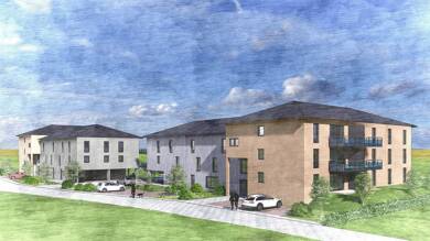 Wohnung zur Miete - Erstbezug nur mit Wohnberechtigungsschein 617 € 2 Zimmer 77 m² frei ab 01.03.2026 Ringsheim 77975