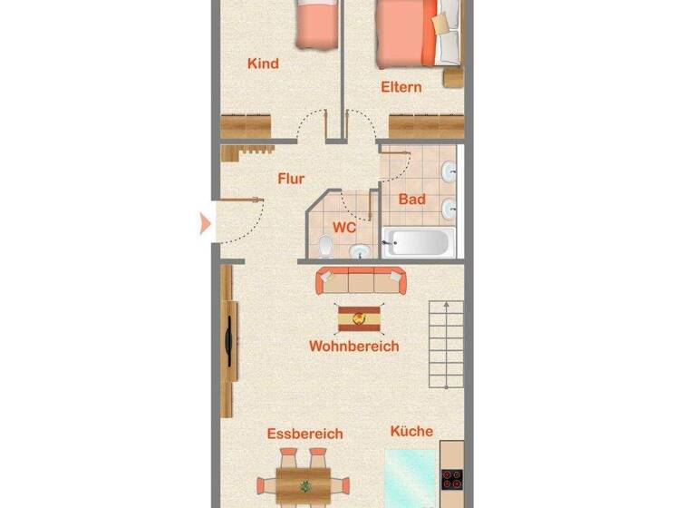 Wohnung zum Kauf 340.000 € 3 Zimmer 78,4 m² 2. Geschoss frei ab 01.05.2026 Maichingen Sindelfingen 71069