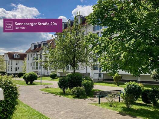 Wohnung zur Miete 410 € 2 Zimmer 50,4 m² 3. Geschoss Diemitz Halle 06116