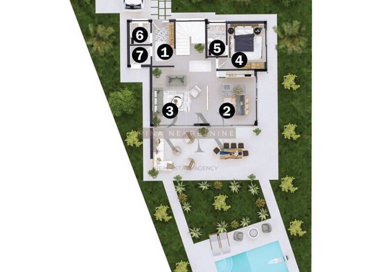 Haus zum Kauf 1.644.960 € 6 Zimmer 233 m² Umag Centar, Luka, Finida