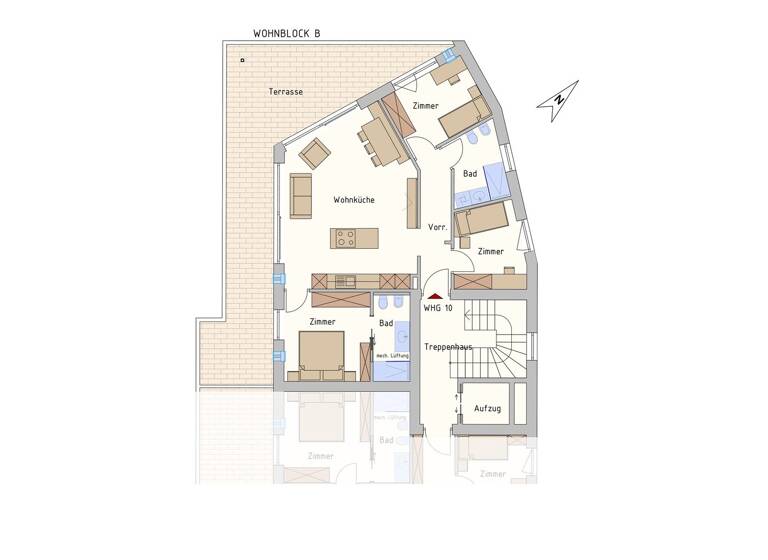 Wohnung zum Kauf 675.000 € 4 Zimmer 82,3 m² 3. Geschoss Eichholzweg 1 Montan 39040