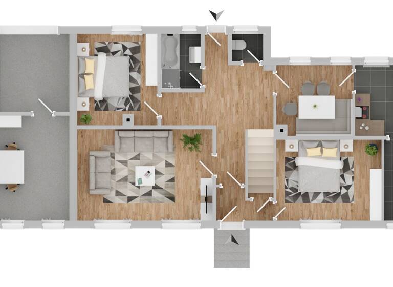 Mehrfamilienhaus zum Kauf 619.000 € 11 Zimmer 306 m² 960 m² Grundstück Dettingen Gerstetten - Dettingen 89547