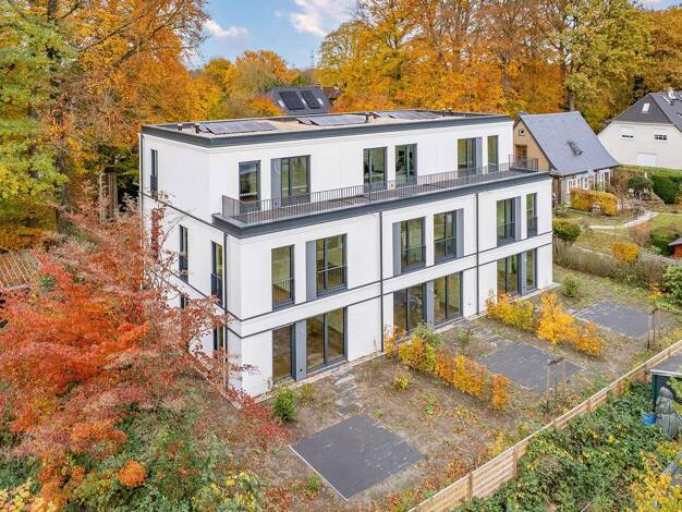 Reihenendhaus zum Kauf - Neubau 1.075.000 € 5 Zimmer 150 m² 860 m² Grundstück Volksdorf Hamburg 22359