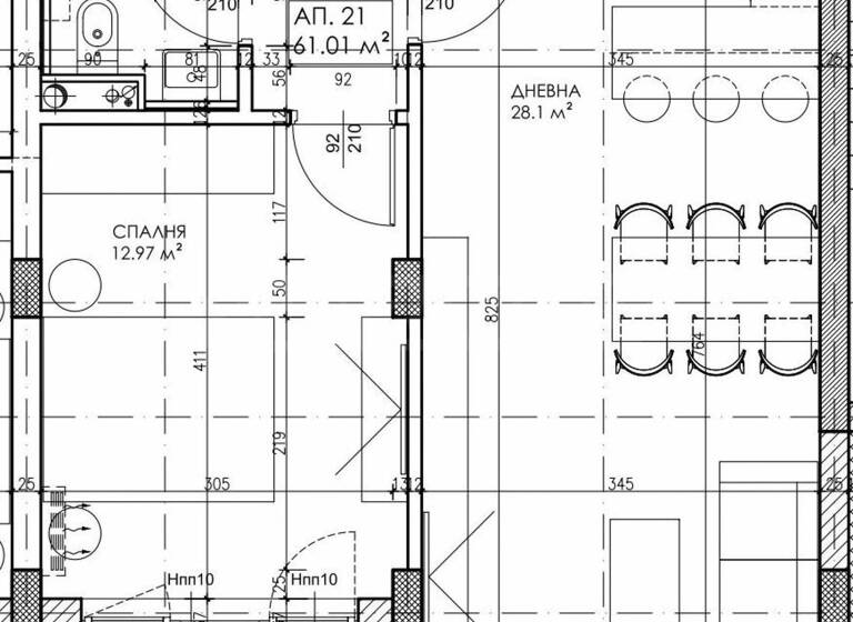 Studio zum Kauf 136.000 € 3 Zimmer 75,3 m² Sofia