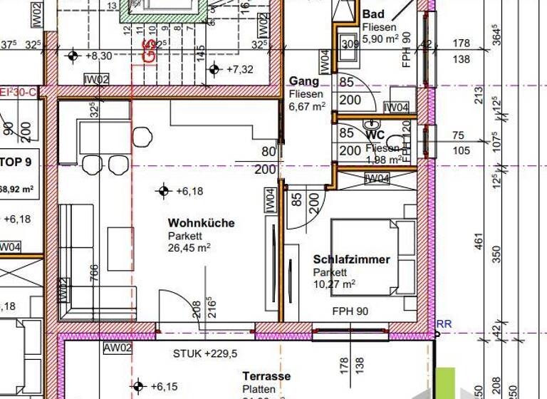 Terrassenwohnung zum Kauf - Erstbezug 233.600 € 2 Zimmer 51,3 m² 2. Geschoss Aigen im Ennstal 8943