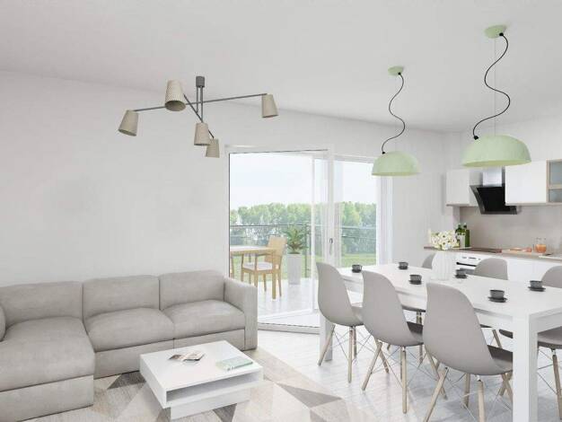 Wohnung zum Kauf - Neubau provisionsfrei 372.000 € 3,5 Zimmer 76 m² 1. Geschoss Gäustraße 24 Ergenzingen Rottenburg 72108