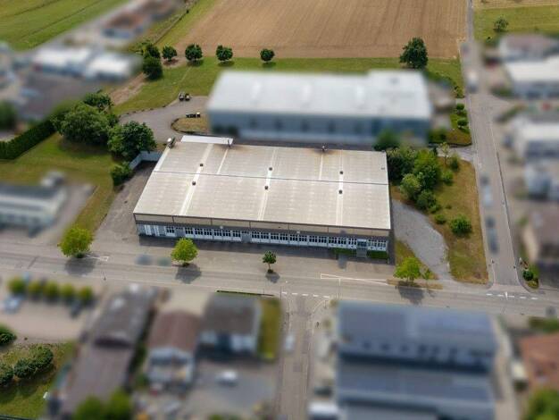Produktionshalle zur Miete 29.000 € 5.597 m² Lagerfläche teilbar ab 3.000 m² Öschelbronn Niefern-Öschelbronn 75223