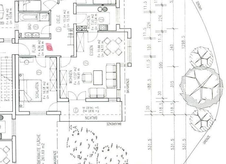 Wohnung zur Miete 1.040 € 4 Zimmer 95 m² 1. Geschoss frei ab sofort Zimmereckstraße 1+3 Dürrwangen Balingen / Dürrwangen 72336