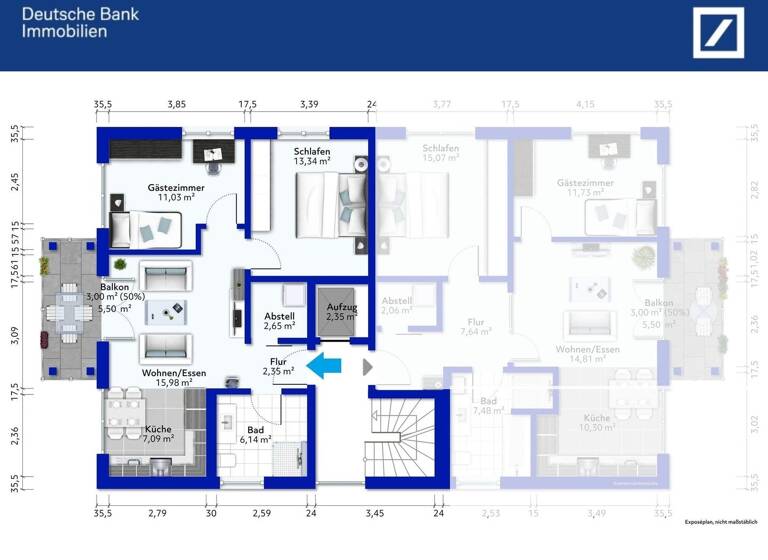 Wohnung zum Kauf - Erstbezug 249.500 € 3 Zimmer 61,6 m² Wernigerode 38855