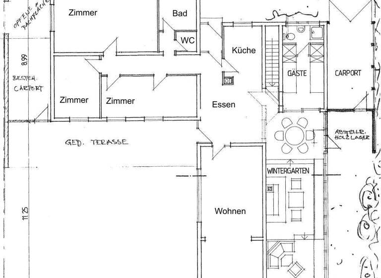 Bungalow zum Kauf 940.000 € 6 Zimmer 204,6 m² 3.393 m² Grundstück Waldstadt Kleinostheim 63801