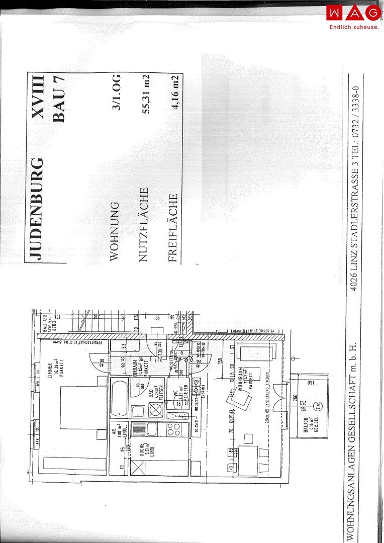 Wohnung zur Miete 278 € 2 Zimmer 55,3 m²<br/>Wohnfläche 1.<br/>Geschoss Jägersteig 9 Judenburg 8750