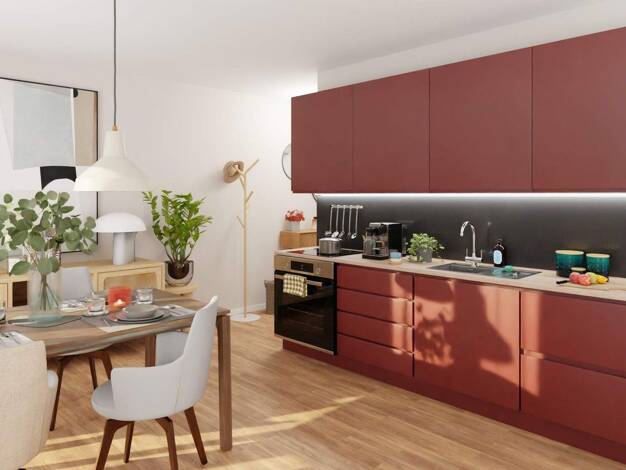 Wohnung zum Kauf - Neubau provisionsfrei 480.000 € 2 Zimmer 55,3 m² 2. Geschoss frei ab 01.08.2028 Maxim-Gorki-Straße 57 Ostseebad Heringsdorf Heringsdorf 17424