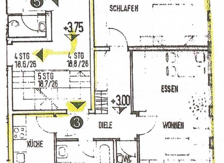 Wohnung zum Kauf 100.000 € 2 Zimmer 60 m²<br/>Wohnfläche 1.<br/>Geschoss Winterlingen Winterlingen 72474