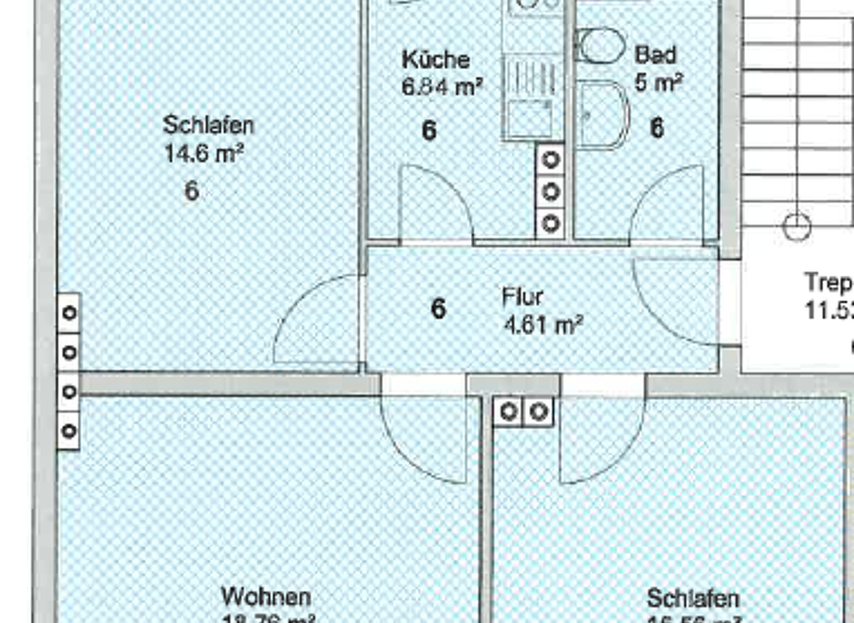 Wohnung zum Kauf 281.232 € 3 Zimmer 67 m² 2. Geschoss Mitte Hannover 30159