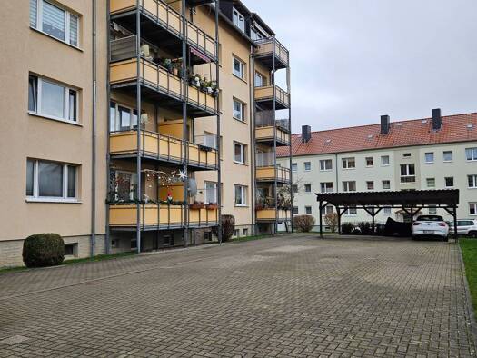 Wohnung zur Miete 430 € 3 Zimmer 71 m² 5. Geschoss frei ab sofort Lutherstraße 15 Mühlhausen Mühlhausen/Thüringen 99974