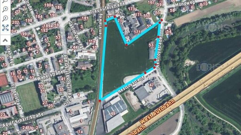 Grundstück zum Kauf 33.290 m² Grundstück Nestroystraße Ansfelden 4052