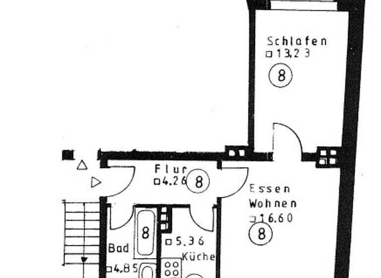 Wohnung zur Miete 430 € 2 Zimmer 48 m²<br/>Wohnfläche 1.<br/>Geschoss Elberfeld Wuppertal 42105
