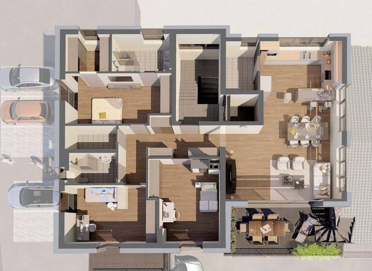 Penthouse zum Kauf 657.000 € 4,5 Zimmer 173 m² Wurmlingen 78573