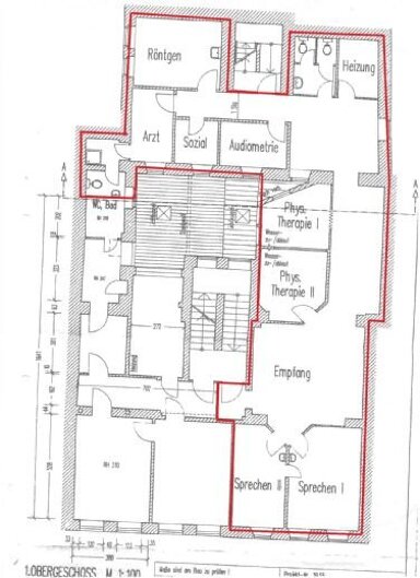 Praxis zur Miete 920 € 153 m² Bürofläche Annaberg Annaberg-Buchholz 09456