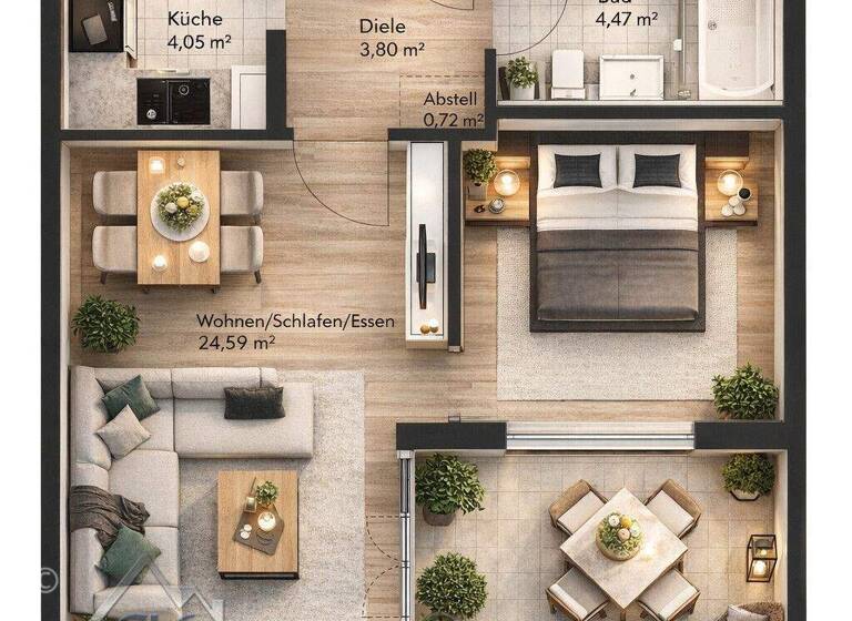 Wohnung zum Kauf 312.000 € 2 Zimmer 41 m² 2. Geschoss Oskar-Maria-Graf-Str. 6 Puchheim Bahnhof Puchheim 82178