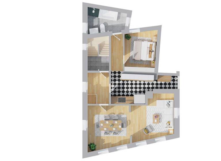 Wohnung zur Miete 1.300 € 2 Zimmer 84 m² frei ab 15.03.2026 Erding 85435