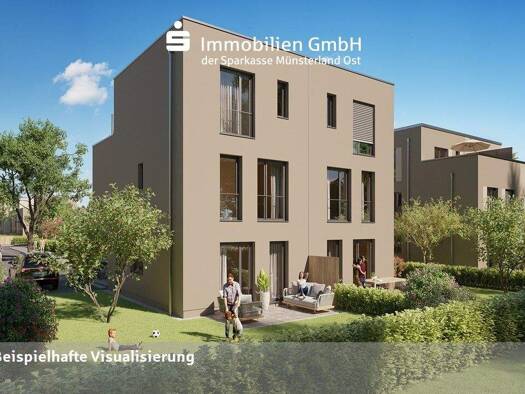 Doppelhaushälfte zum Kauf - Erstbezug provisionsfrei 699.000 € 5 Zimmer 137 m² 239 m² Grundstück frei ab 01.11.2027 Gremmendorf Münster / Gremmendorf 48167