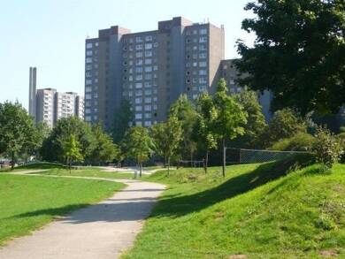 Wohnung zur Miete 809 € 3 Zimmer 75 m² 12. Geschoss frei ab 01.09.2025 Gruberstraße 4 Kranichstein Darmstadt 64289