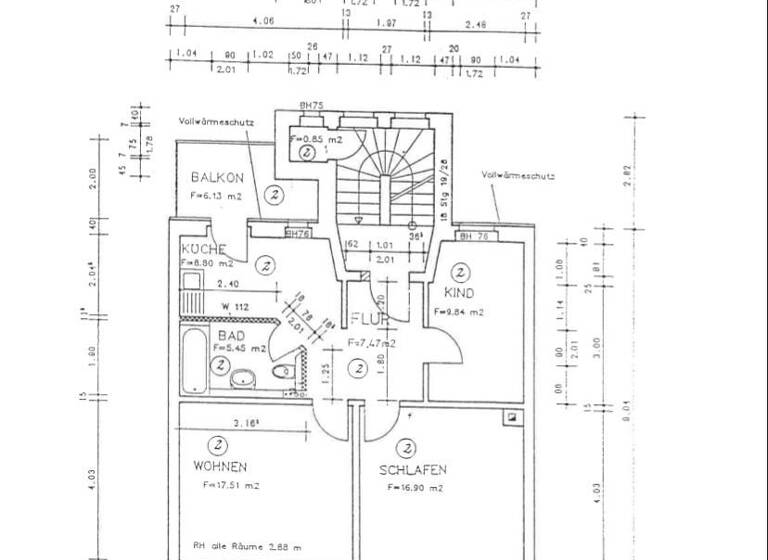 Wohnung zum Kauf 89.000 € 3 Zimmer 69 m² 3. Geschoss Debschwitz Gera 07548