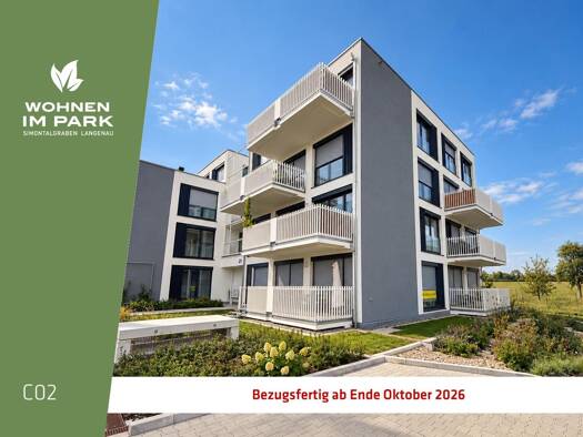 Wohnung zum Kauf - Neubau provisionsfrei 399.900 € 2 Zimmer 76,8 m² EG Am Simontalgraben 23 Langenau Langenau 89129