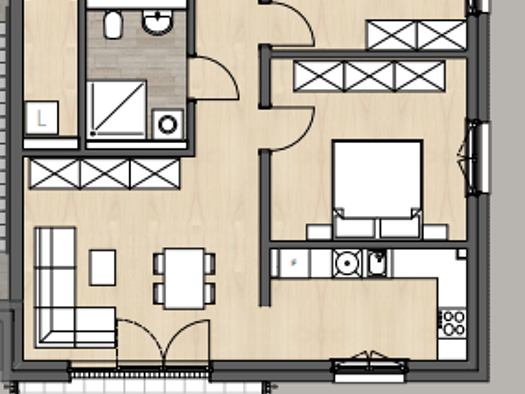 Wohnung zur Miete - Erstbezug 425 € 3 Zimmer 74,6 m² Gau-Odernheim 55239