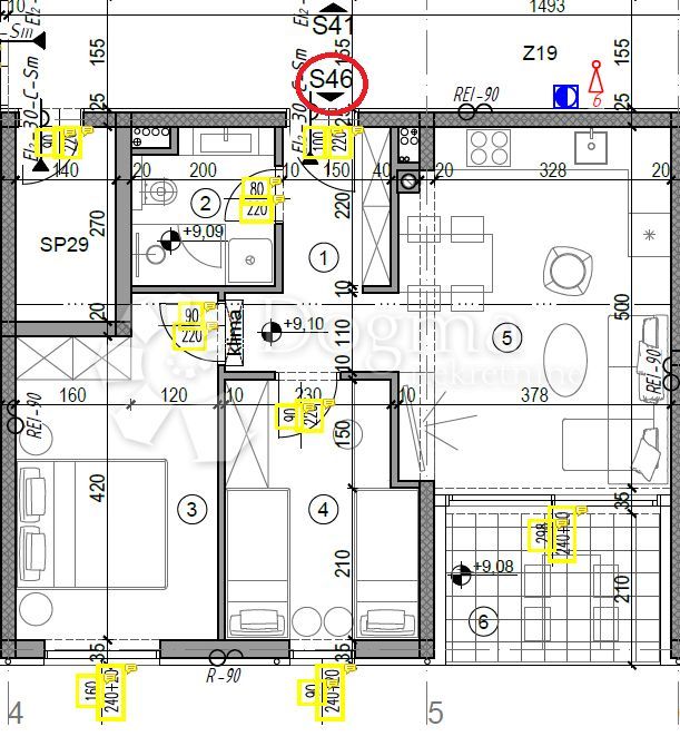 Wohnung zum Kauf 180.600 € 3 Zimmer 56 m²<br/>Wohnfläche 3.<br/>Geschoss Monvidal 52100