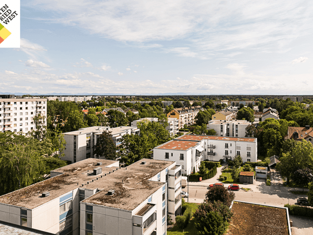 Wohnung zur Miete 1.017 € 2 Zimmer 54,6 m² 8. Geschoss frei ab sofort Appenzellerstraße 135 Thalk.Obersendl.-Forsten-Fürstenr.-Solln München 81475