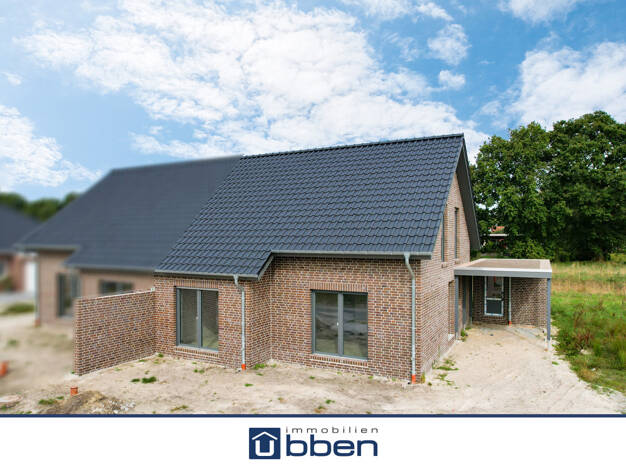 Doppelhaushälfte zum Kauf - Erstbezug 359.000 € 2 Zimmer 81 m² 312 m² Grundstück Haxtum Aurich 26605