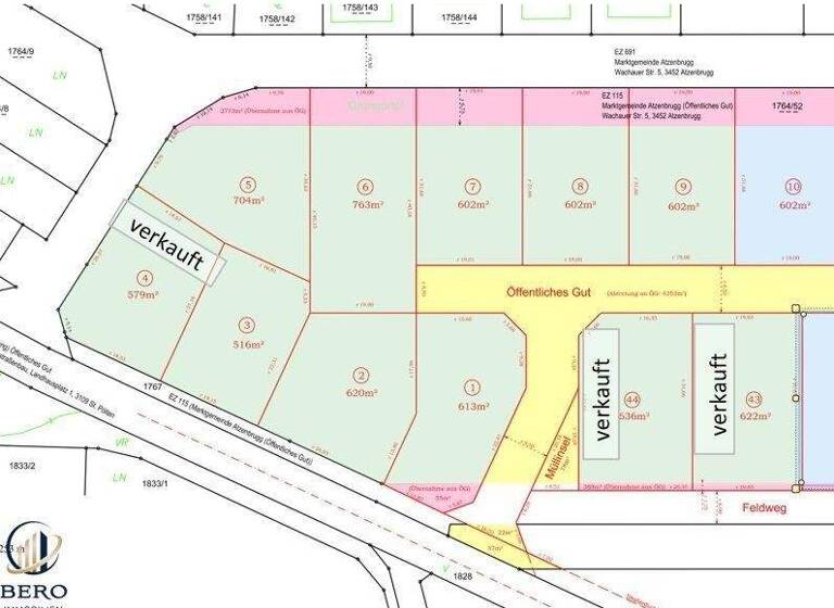 Grundstück zum Kauf 135.000 € 620 m² Grundstück Trasdorf 3452