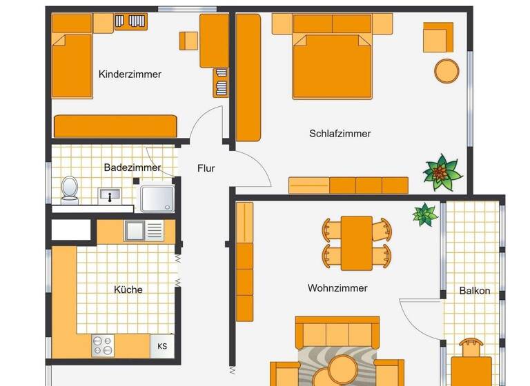 Wohnung zum Kauf provisionsfrei 279.000 € 3 Zimmer 85 m² 2. Geschoss Kaule Bergisch Gladbach 51429