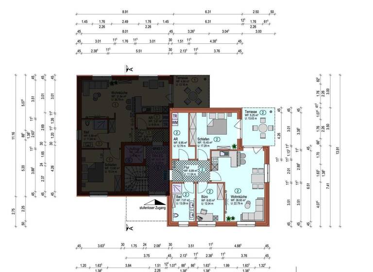 Wohnung zur Miete 850 € 3 Zimmer 77,2 m² Lathen 49762