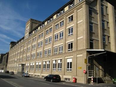 Produktionshalle zur Miete provisionsfrei 6,90 € 1.080 m² Lagerfläche teilbar ab 500 m² Kasteler Straße 45 Werk Kalle Wiesbaden 65203