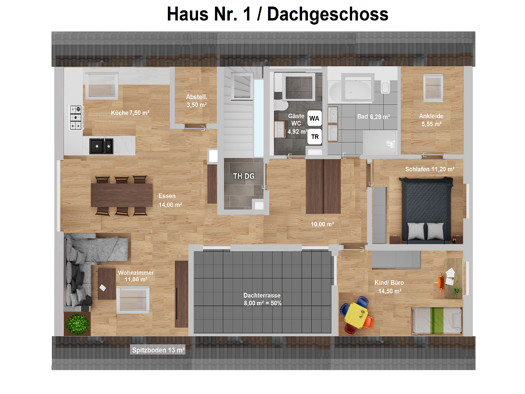 Terrassenwohnung zum Kauf provisionsfrei 599.900 € 4,5 Zimmer 104,1 m² 2. Geschoss Keplerstraße 3 Neumarkt Neumarkt in der Oberpfalz 92318