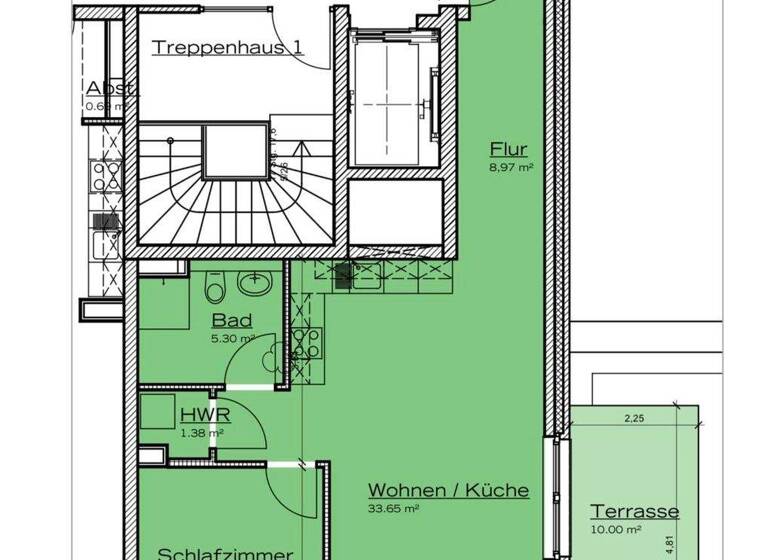 WG-Zimmer zur Miete 1.495 € 2 Zimmer 68 m² 4. Geschoss frei ab sofort Sülldorfer Landstraße 3 Iserbrook Hamburg 22589