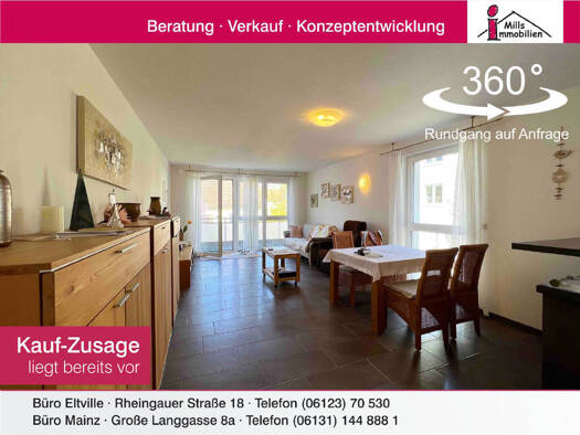 Wohnung zum Kauf 398.000 € 4 Zimmer 102 m² 1. Geschoss Oppenheim 55276