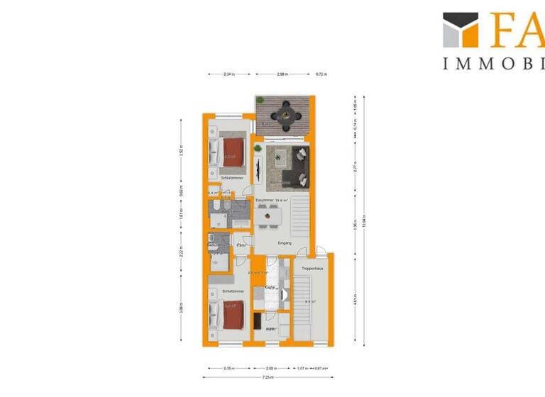 Penthouse zum Kauf provisionsfrei 495.000 € 3 Zimmer 140 m² Cales de Mallorca 07689