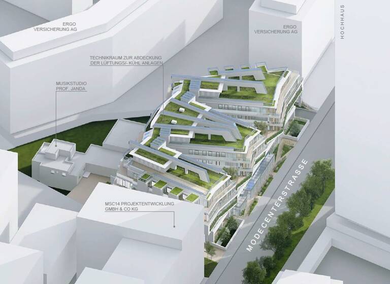 Bürofläche zur Miete - Erstbezug 18,50 € 1.585,8 m² Bürofläche teilbar ab 278 m² Wien 1110