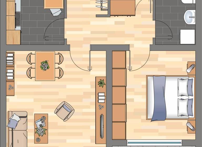 Wohnung zur Miete 409 € 2 Zimmer 57 m² EG frei ab 01.05.2026 Wilhelm-Nabe-Straße 10 Pelkum Hamm 59077