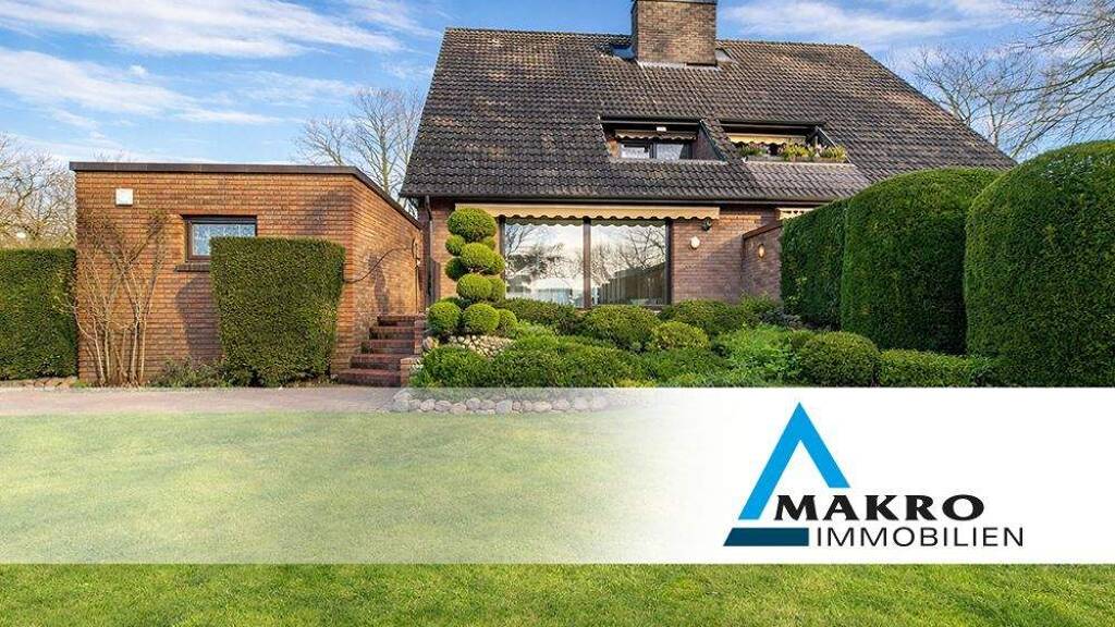 Doppelhaushälfte zur Miete 2.100 € 5 Zimmer 130,7 m² 553 m² Grundstück frei ab sofort Altonaer Straße 380 Halstenbek 25469